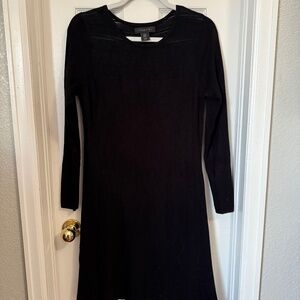 Black TAHARI sweater dress